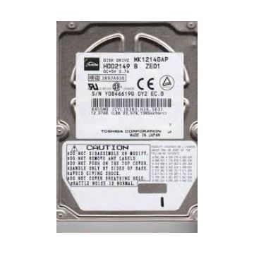 MK1214GAP - Toshiba 12GB 4200RPM 1MB Cache ATA/66 2.5-inch Hard Disk Drive