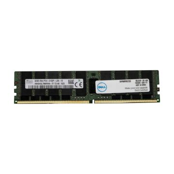 MMRR9 - Dell 32GB 2133MHz DDR4 PC4-17000 ECC Registered CL15 288-Pin Load Reduced DIMM 1.2V Quad Rank Memory Module