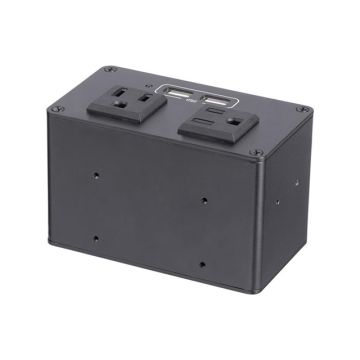 MOD4POWERNA - Startech Power Outlet Module For Conference Table Connectivity Box - Add Convenient Power