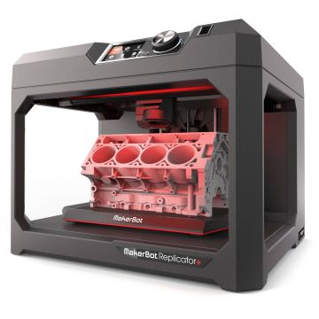 MP07825 - MakerBot Replicator+ 1200 x 1200 dpi 55ppm 3D Printer