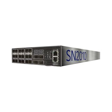 MSN2010-CB2F - Mellanox MSN2010 18-Ports 25GBASE-X SFP28 Layer 3 Rack-mountable Managed Network Switch with 4-Ports QSFP28