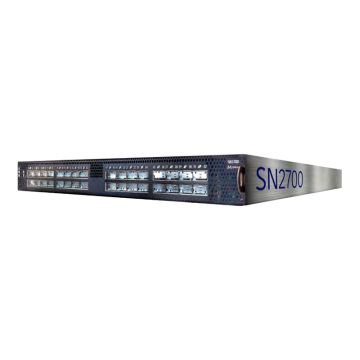 MSN2700-CS2F - Mellanox Spectrum SN2700 Series 32-Ports 100GBASE-X QSFP28 Layer 3 Rack-mountable Back-to-front Airflow Network Switch