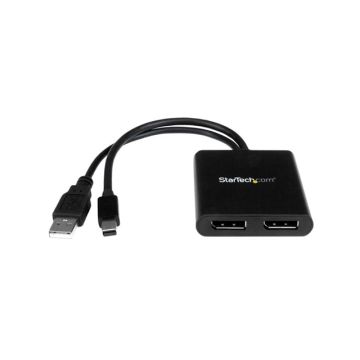 MSTMDP122DP - StarTech Mini DisplayPort to 2x DisplayPort MST Hub 