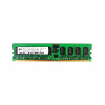 MT18HTF6472DY-40EB2 - Micron 512MB 400MHz DDR2 PC2-3200 ECC Registered CL3 240-Pin DIMM 1.8V Dual Rank x8 Memory Module