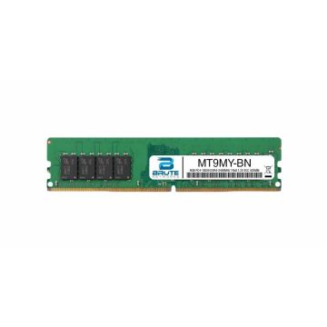 MT9MY - Dell 8GB 2400MHz DDR4 PC4-19200 ECC Unbuffered CL17 288-Pin DIMM 1.2V Single Rank x8 Memory Module