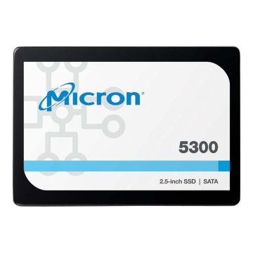 MTFDDAK1T9TDS-1AW15A - Micron 5300 Pro 1.92TB SATA 6Gb/s Read Intensive 3D NAND TLC (AES-256 / TCG Opal / PLP) 2.5-inch Solid State Drive (SSD)