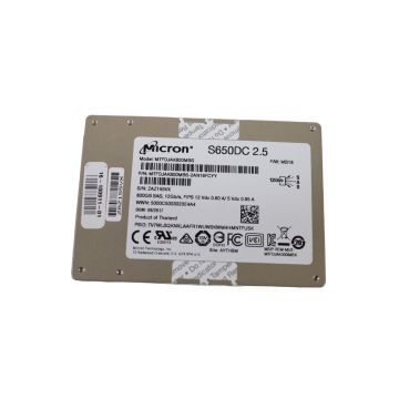 MTFDJAK800MBS - Micron S650DC 800GB SAS 12Gb/s 2D NAND TLC 2.5-inch Solid State Drive (SSD)