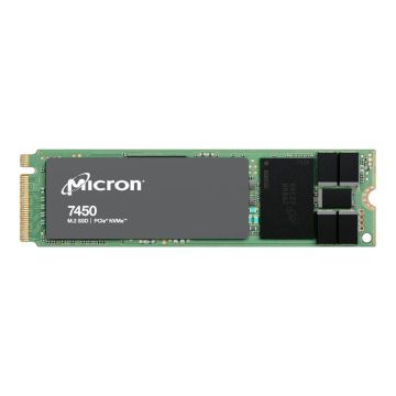 MTFDKBA960TFR-1BC15ABYYR - Micron 7450 Pro 960GB PCI-Express 4.0 x4 NVMe (v1.4) Read Intensive 3D NAND TLC (SED / TCG Opal 2.0) M.2 2280 Solid State Drive (SSD)