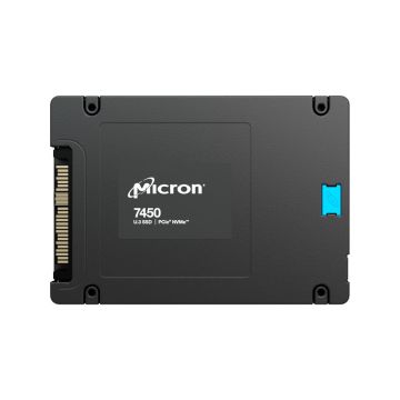 MTFDKCB1T9TFR-1BC1ZABYYR - Micron 7450 Pro 1.92TB PCI-Express 4.0 x4 NVMe (v1.4) Read Intensive 3D NAND TLC (AES-256 / 512n / PLP) U.3 2.5-inch Solid State Drive (SSD) 