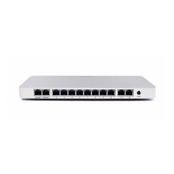 MX65-HW - Cisco Meraki MX65 8-Ports 10/100/1000BASE-T Ethernet and 2-Ports PoE+ Wall-mountable Cloud Managed Security Appliance