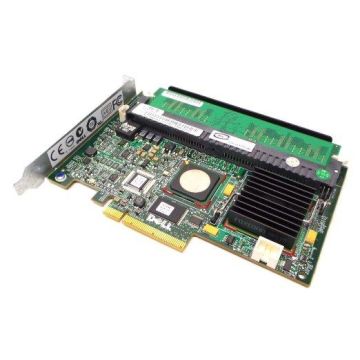 MX961 - Dell PERC 5/i 8-Ports SATA / SAS PCI-Express x8 High Profile 0 1 5 10 50 RAID Controller with 256MB Cache