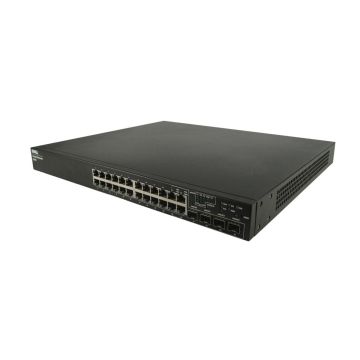 MY287 - Dell PowerConnect 6224 24-Ports 10/100/1000BASE-T + 4 x shared SFP GbE Managed Switch