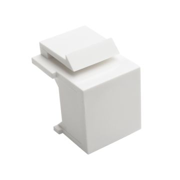 N040-010-WH - Tripp-Lite Tripp Lite AC Snap-In Blank Keystone Jack Insert White