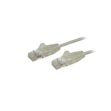 N6PAT3GRS - StarTech CB N6PAT3BKS 3ft Cat6 Ethernet Cable Snagless RJ45 Connectors GR 