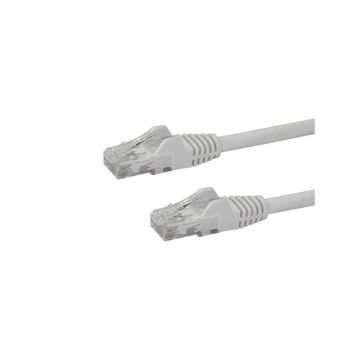 N6PATCH100WH - StarTech CB Cat6 Patch CB w Snagless RJ45 Connectors 100ft White