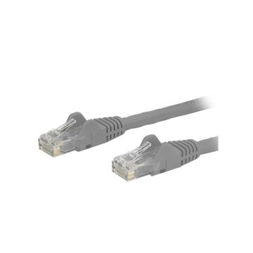 N6PATCH125GR - StarTech CB 125ft Cat6 Ethernet Patch Cable w Snagless RJ45 Gray