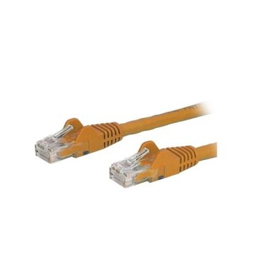 N6PATCH125OR - StarTech CB 125ft Cat6 Ethernet Patch Cable w Snagless RJ45 OR