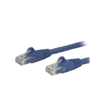 N6PATCH12BL - StarTech CB H 12ft Cat6 Ethernet Patch Cable w Snagless RJ45 BL 