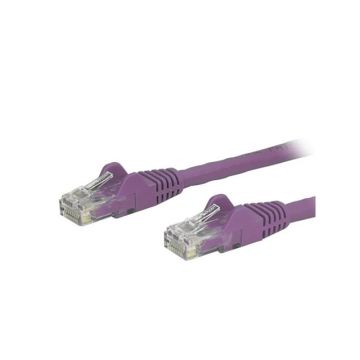 N6PATCH14PL - StarTech CB 14ft Cat6 Ethernet Patch Cable w Snagless RJ45 Purple