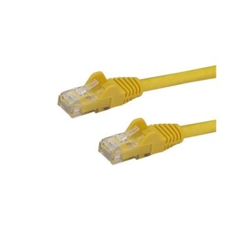 N6PATCH15YL - StarTech CB Cat6 Patch CB w Snagless RJ45 Connectors 15ft Yellow