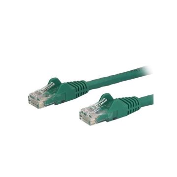 N6PATCH1GN - StarTech CB 1ft Cat6 Ethernet Patch Cable w Snagless RJ45 Green 