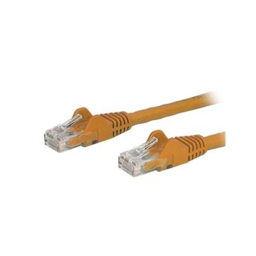 N6PATCH1OR - StarTech CB 1ft Cat6 Ethernet Patch Cable w Snagless RJ45 OR 