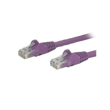 N6PATCH1PL - StarTech CB 1ft Cat6 Ethernet Patch Cable w Snagless RJ45 PL 