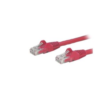 N6PATCH1RD - StarTech CB 1ft Cat6 Ethernet Patch Cable Snagless RJ45 Red 