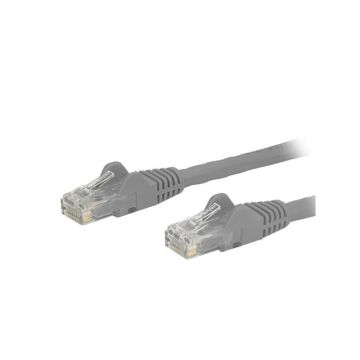 N6PATCH20GR - StarTech CB 20ft Cat6 Ethernet Patch Cable w Snagless RJ45 Gray