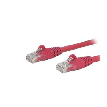 N6PATCH30RD - StarTech CB 30ft Cat6 Ethernet Patch Cable w Snagless RJ45 Red 