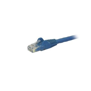 N6PATCH4BL - StarTech CB 4ft Cat6 Patch Cable w Snagless RJ45 Connectors Blue