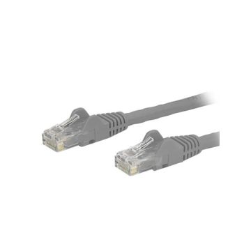 N6PATCH4GR - StarTech CB 4ft Cat6 Ethernet Patch Cable w Snagless RJ45 Gray 