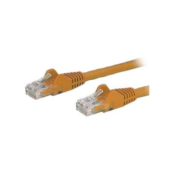 N6PATCH4OR - StarTech CB 4ft Cat6 Ethernet Patch Cable w Snagless RJ45 Orange