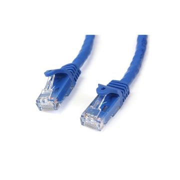 N6PATCH5BL - StarTech Cable 5ft GbE Snagless RJ45 UTP Cat6 Patch Cable Blue 