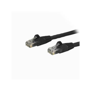N6PATCH8BK - StarTech CB Cat6 Ethernet Patch Cable w Snagless RJ45 8ft Black 