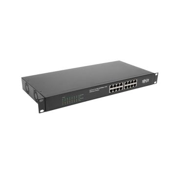 NG16POE - Tripp Lite 16 Port Rackmount Gigabit Ethernet Unmanaged Network Switch W/ Poe