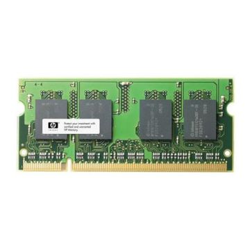 NL709AV - HP 1GB PC2-5300 DDR2-667MHz non-ECC Unbuffered CL5 200-Pin SoDimm Dual Rank Memory Module