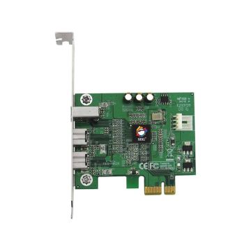 NN-E38012-S3 - SIIG FireWire 3PT PCIe RoHS 800(2x9pin 1x6pin)PCIExpress Card