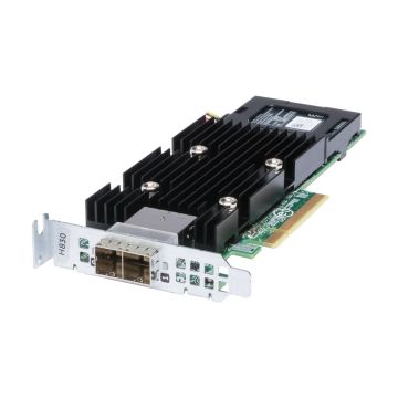 NR5PC - Dell PERC H830 8-Ports SAS 12Gb/s PCI-Express 3.0 x8 0 1 5 6 10 50 60 Low Profile RAID Controller