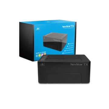 NST-D428S3-BK - Vantec NexStar TX Dual Bay 2.5 3.5 USB3.0 Hard Drive Dock