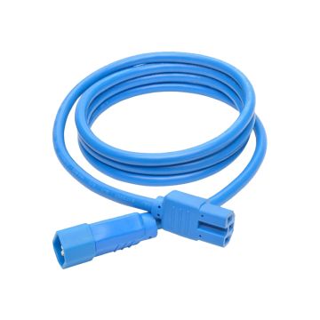 P018-006-ABL - Tripp Lite Heavy-Duty Computer Power Cord, 15A, 14 Awg (Iec-320-C14 To Iec-320-C15), Blue,