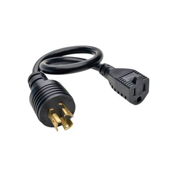 P025-001 - Tripp Lite 1Ft Power Cord 15A 14Awg 5-15R To L5-15P