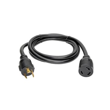 P041-008 - Tripp Lite 8Ft Power Cord Extension Cable L6-30P To L6-30R Heavy Duty 30A 10Awg