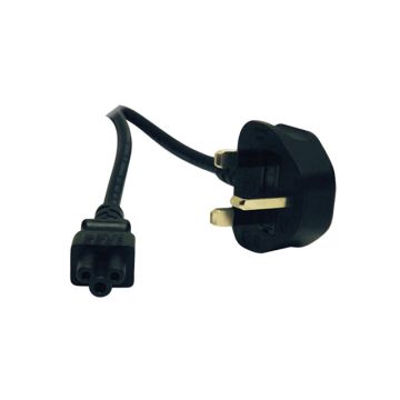 P060-006 - Tripp-Lite Cable 6ft Standard UK Computer Power Cord C5 to BS-1363