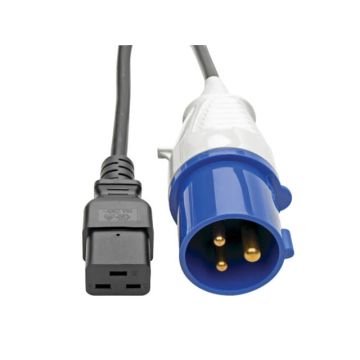 P070-010 - Tripp-Lite CB 10ft IEC 309 to C19 Heavy-Duty Extension Cord 16AWG BLK