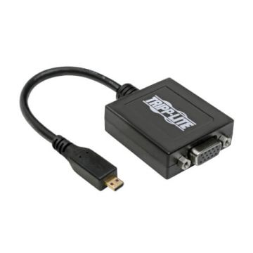 P131-06N-MICROA - Tripp Lite Micro Hdmi To Vga + Audio Converter Adapter For Smartphones/Tablets/Ultrabooks -