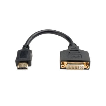 P132-08N - Tripp-Lite Tripp Lite Accessory 8in HDMI to DVI Cable Adapter