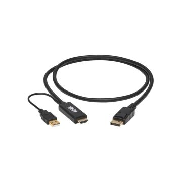 P567-01M - Tripp Lite Hdmi To Displayport Adapter Cable Active
