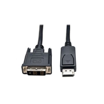 P581-010 - Tripp-Lite CB Displayport to DVI Cable Displayport w Latches to DVI-D