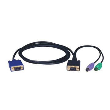 P750-015 - Tripp Lite 15Ft Ps/2 Cable Kit For B004-008 Kvm Switch 3-In-1 Kit 15Ft